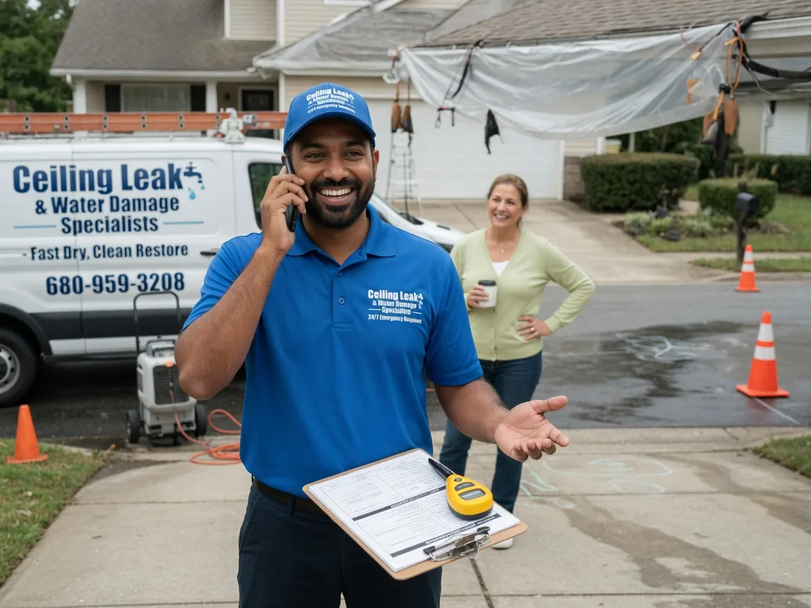 Ceiling Leak Cleanup Harlem, GA FAQs